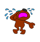 Dog with glasses（個別スタンプ：7）
