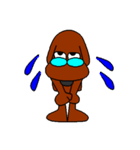 Dog with glasses（個別スタンプ：9）