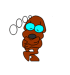 Dog with glasses（個別スタンプ：22）