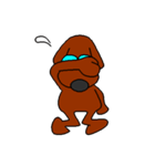 Dog with glasses（個別スタンプ：23）