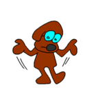 Dog with glasses（個別スタンプ：26）