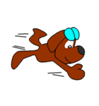 Dog with glasses（個別スタンプ：37）
