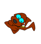 Dog with glasses（個別スタンプ：38）