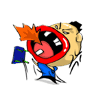 Red-billed Dark（個別スタンプ：9）