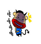 Red-billed Dark（個別スタンプ：34）