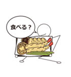 何、食べる？（個別スタンプ：15）