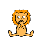 pretty lions（個別スタンプ：4）