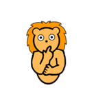 pretty lions（個別スタンプ：11）