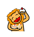 pretty lions（個別スタンプ：18）