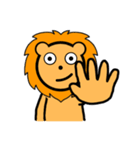 pretty lions（個別スタンプ：19）