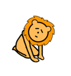 pretty lions（個別スタンプ：21）