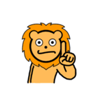 pretty lions（個別スタンプ：22）
