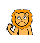 pretty lions（個別スタンプ：24）