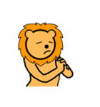 pretty lions（個別スタンプ：32）