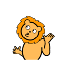 pretty lions（個別スタンプ：33）