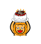pretty lions（個別スタンプ：34）