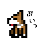ドット絵スタンプ 柴犬（個別スタンプ：38）