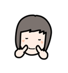 女 001（個別スタンプ：32）