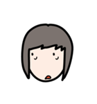 女 001（個別スタンプ：33）