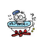 毛が3本（個別スタンプ：35）