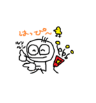 毛が3本（個別スタンプ：37）