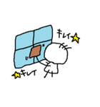 毛が3本（個別スタンプ：40）