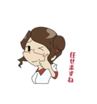 よくある秘書の日常（個別スタンプ：27）