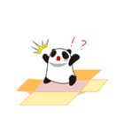 チラ見もちぱんだ（日本語版）（個別スタンプ：12）