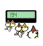 数字で話すねこ（個別スタンプ：11）