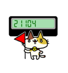 数字で話すねこ（個別スタンプ：13）