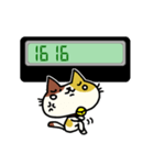 数字で話すねこ（個別スタンプ：18）