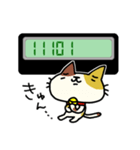 数字で話すねこ（個別スタンプ：23）