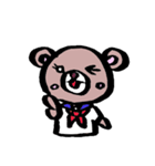 女子高生クマコ（個別スタンプ：1）