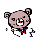 女子高生クマコ（個別スタンプ：24）