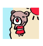 女子高生クマコ（個別スタンプ：37）