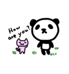 パンダの日常（英語）（個別スタンプ：37）