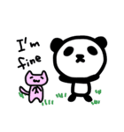 パンダの日常（英語）（個別スタンプ：38）