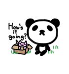 パンダの日常（英語）（個別スタンプ：39）