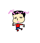 ちょっとイラッとくる（個別スタンプ：21）