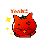 トマト猫 2（個別スタンプ：2）