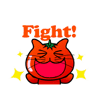 トマト猫 2（個別スタンプ：3）
