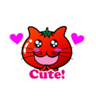 トマト猫 2（個別スタンプ：4）