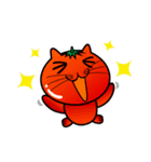 トマト猫 2（個別スタンプ：10）