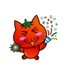 トマト猫 2（個別スタンプ：11）