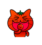 トマト猫 2（個別スタンプ：15）
