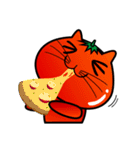 トマト猫 2（個別スタンプ：17）