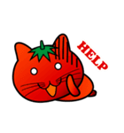 トマト猫 2（個別スタンプ：26）
