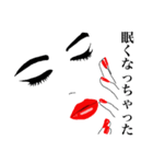 セクシーface Lips ＆ Eyes 1（個別スタンプ：13）