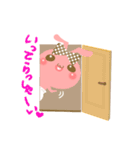 ゆるっと ももちゃん。（個別スタンプ：3）