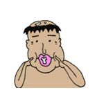 変な人（個別スタンプ：1）